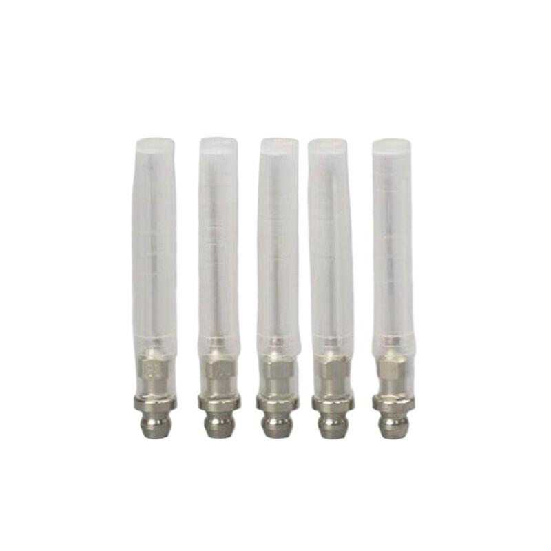 5 Peças Agulhas de Graxa Mini Agulha Bico Injetor de Graxa para Rolamentos Portátil Removível Agulha Bico de Ar Ferramenta de Graxa para Rótulas