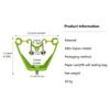 Fishing Bite Alarm Loud Dual Bells Quick Mount Stable Rod Clip Sensitive for Outdoor Freshwater Competitive Fishing