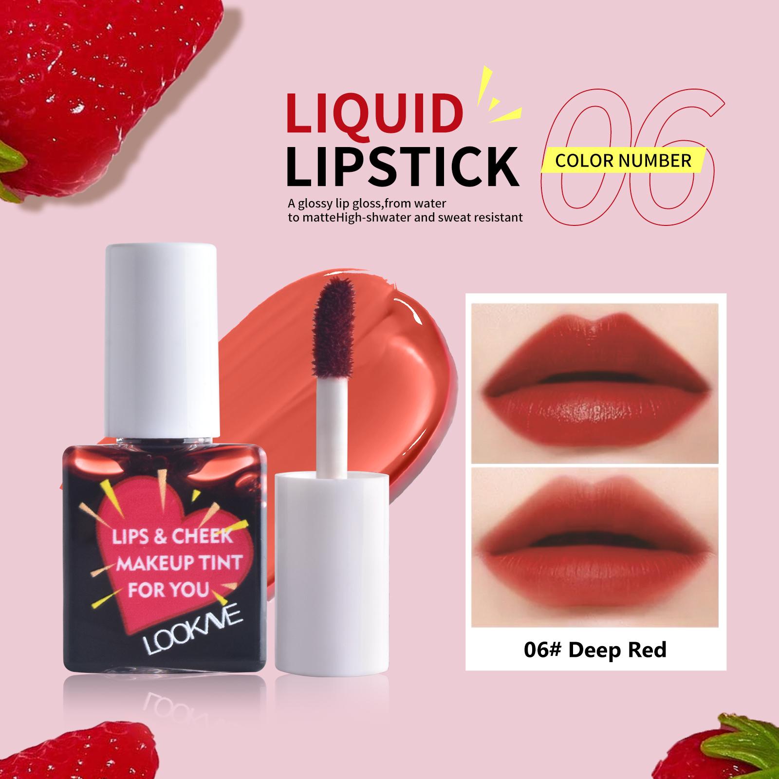 

Увлажняющий блеск для губ и щек, матовый, стойкий цвет, легко наносится, насыщенный пигментом оттенок для губ