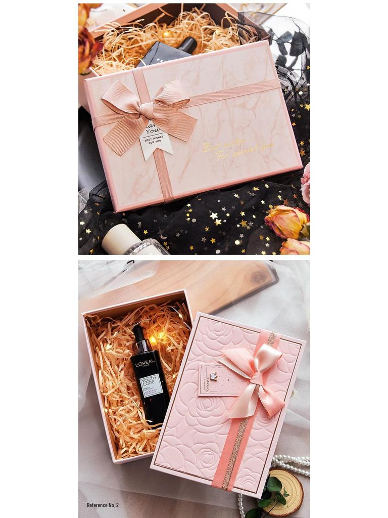 Pink Large Gift Box for Birthdays or Valentine's - Perfect for Sending To Girlfriends