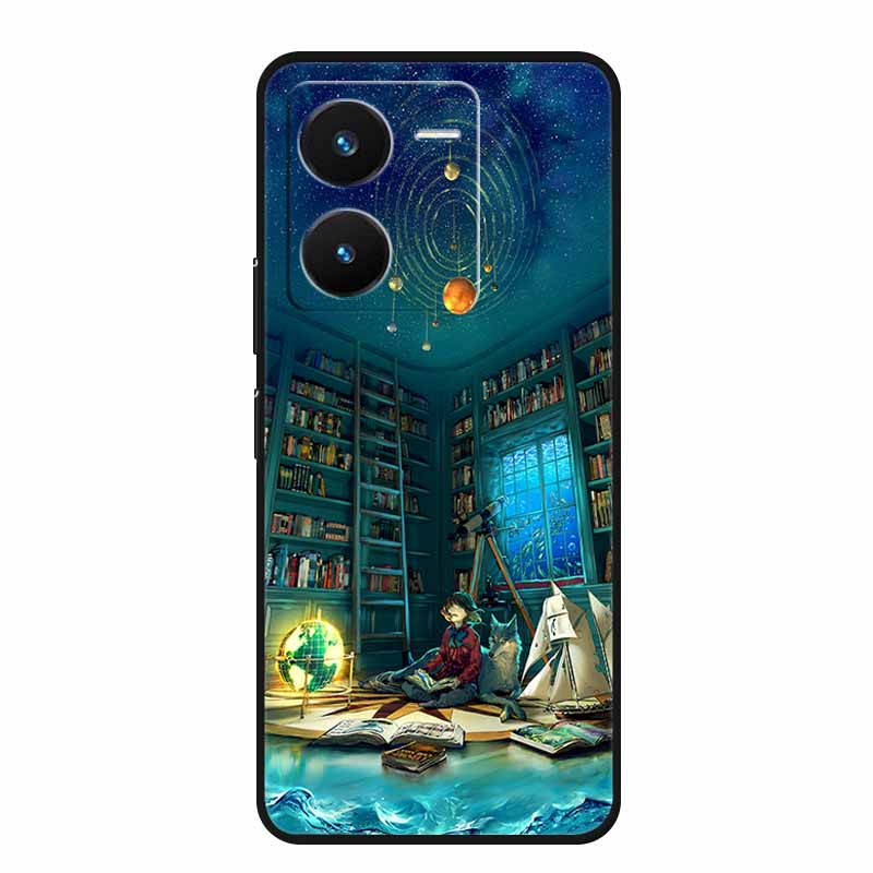 For Vivo IQOO Z8 Case Luxury Soft TPU Silicone Phone Cases for Vivo IQOO Z8X 5G V2314A V2312A Cover Protective Cartoon New Funda