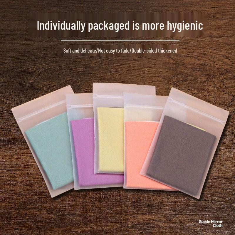 Wildleder Mikrofaser Reinigungstuch für Brillen, Handy, Kamera & Objektive