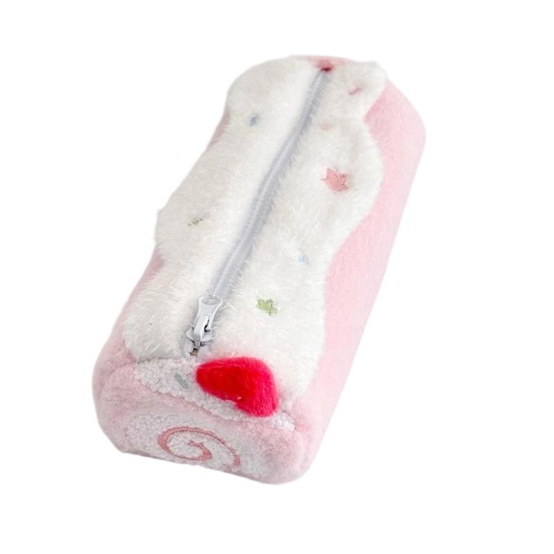 Pencil Pouches Makeup Bag School Office Stationeries Supply Bag Pen Box Pencil Case For Kids Students Desktop Organizers