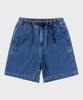 Geulamichi Loose Denim Shorts Mid Indigo