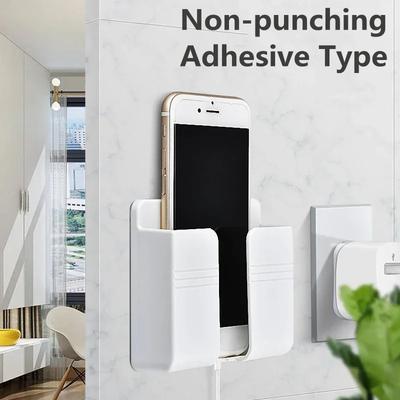 Wall Mounted Mobile Phone Holder Adhesive Mobile Phone Holder for Bedrooms, Living Rooms, Bathrooms, Kitchens, and Offices
