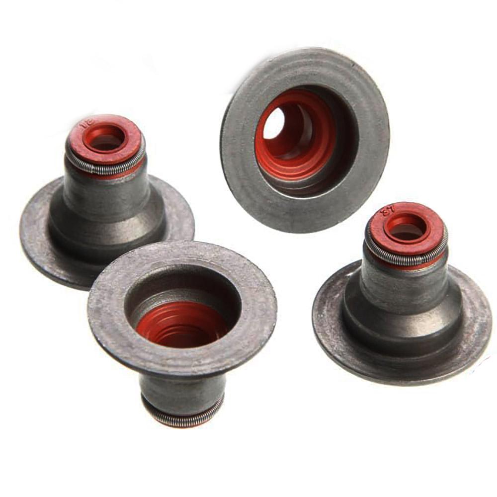 4Pcs Valve Stem Oil Seal For Chevrolet Aveo 1.6L 2009-2011, Cruze 1.8L 2011-2014