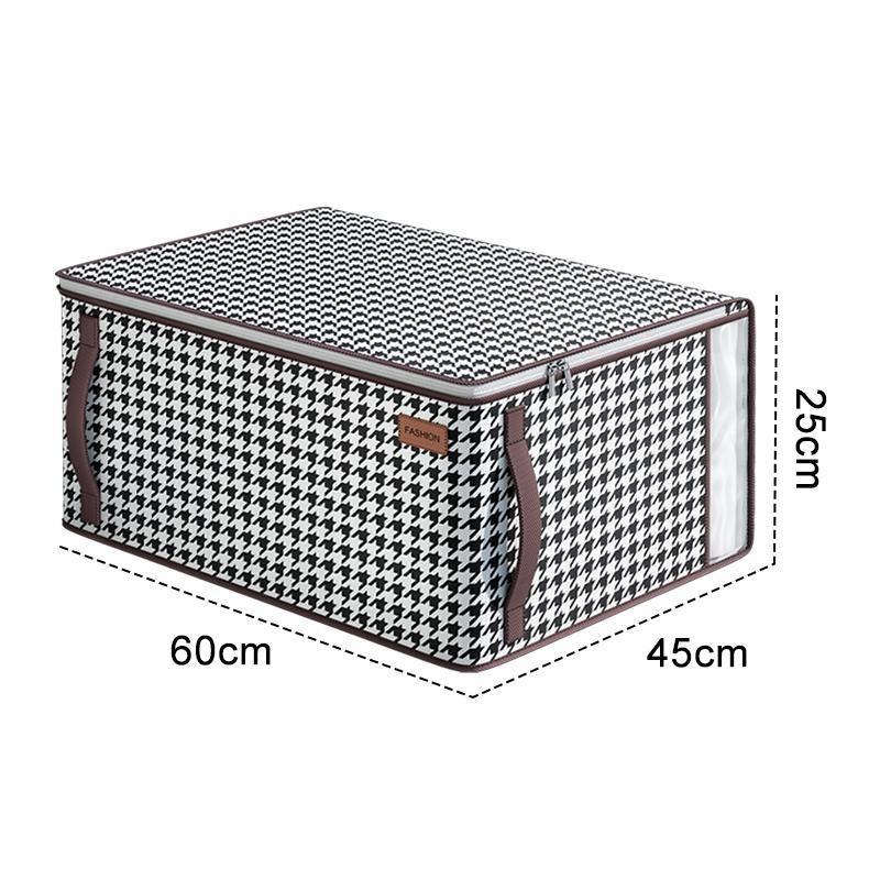 

1 шт. Коробка для хранения одеял Пыленепроницаемые органайзеры Нетканый материал Экономия места в гардеробе Сумка для переезда дома Коробка для постельных принадлежностей Организация хранения для путешествий L-1PCS