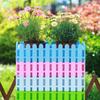 Fashionable Rectangular Flower Pots Strip Large Thickened Fence Basin Handmade DIY Vegetable Slot Extra Home