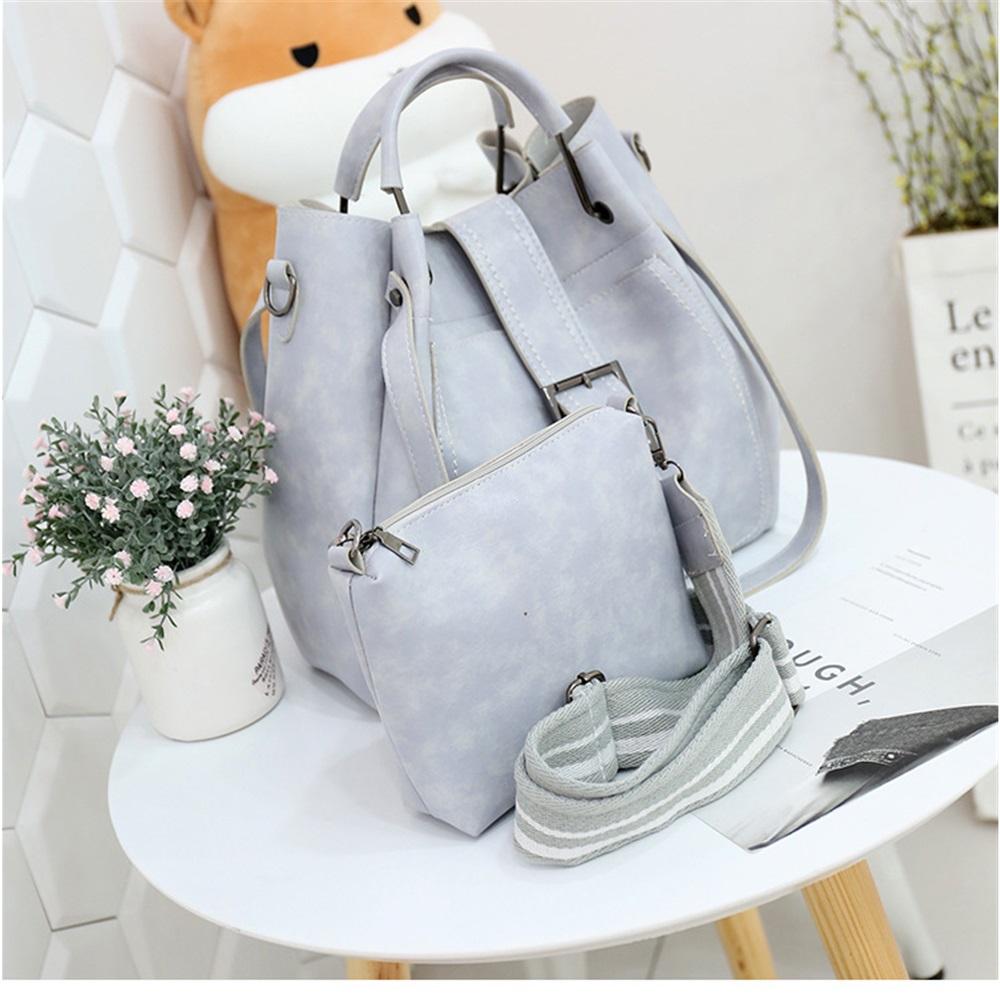 Fashionable Three-piece Mother-in-law Bag Single Shoulder Crossbody Handbag