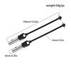 45# Steel Universal F / R CVD Drive Shaft For 1/8 Mugen Seiki MBX8R RC Car