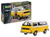 German Revell Scale VW T3 Microbus Plastic Model Kit Molded In Color 1/25 07706,