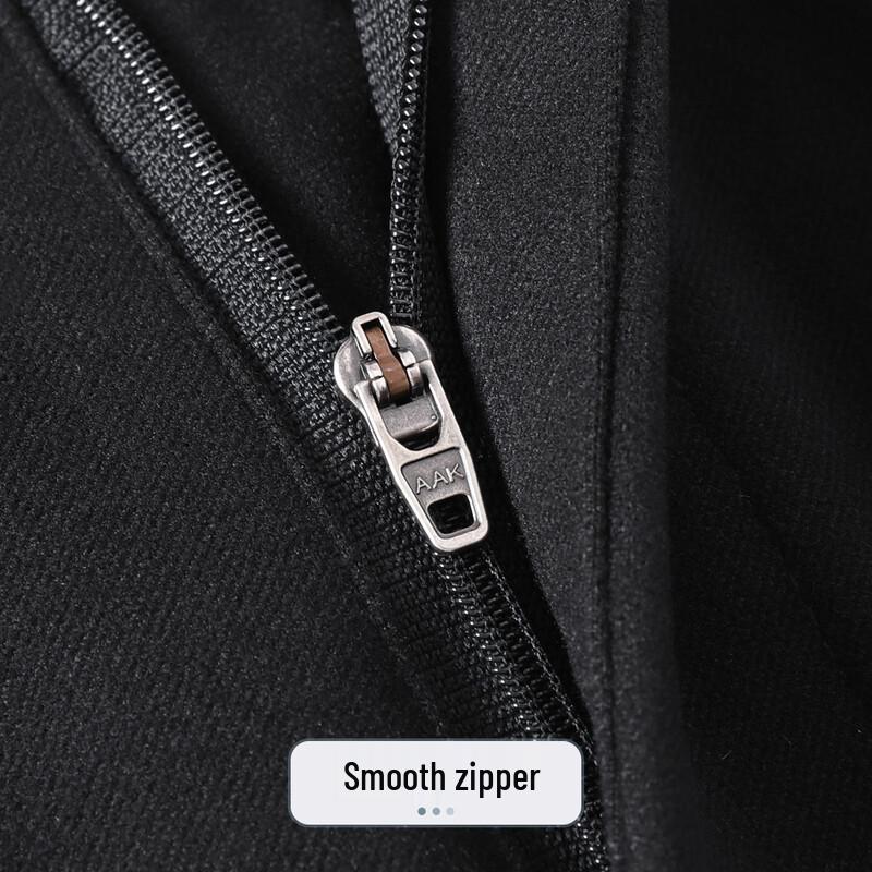Men's Thickened Warm Business Casual Wool Blend Trousers