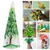 EXCEART Styrofoam Cone Shapes for DIY Handmade Christmas Tree Making, Toys, Colorable Accessories, Models, and Ornaments, White, Set of 6