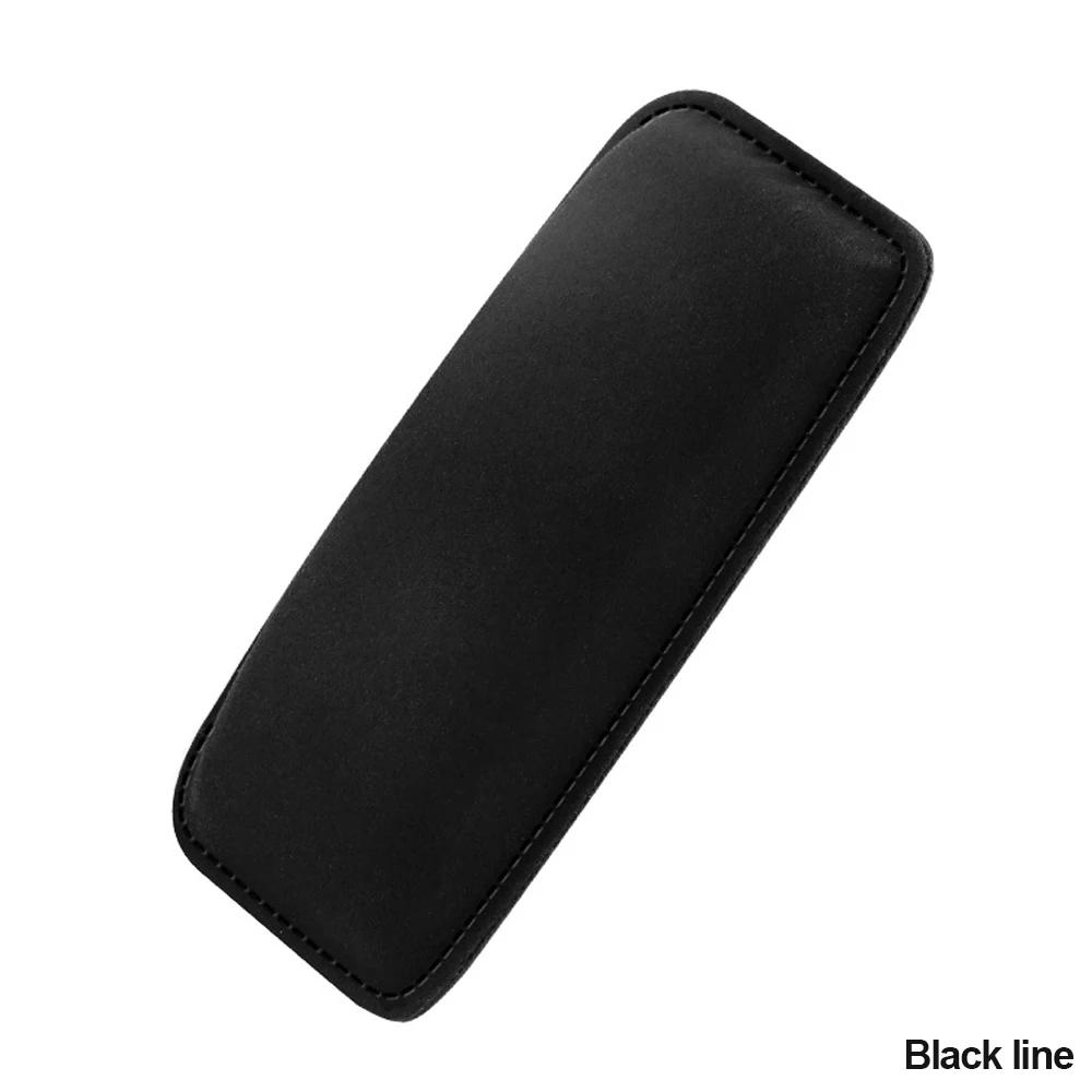 Comfortable Suede Car Pillow Car Knee Pad Auto Cushion Elastic Memory Foam Leg Pad Headrest In The Car Accessories