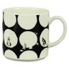 MOOMIN [kuvio] Pair of Mugs, Flower and Dot Design, Approx. 350ml, Microwaveable, Moomin Merchandise, Nordic Style, Mother's Day Gift, Tableware,