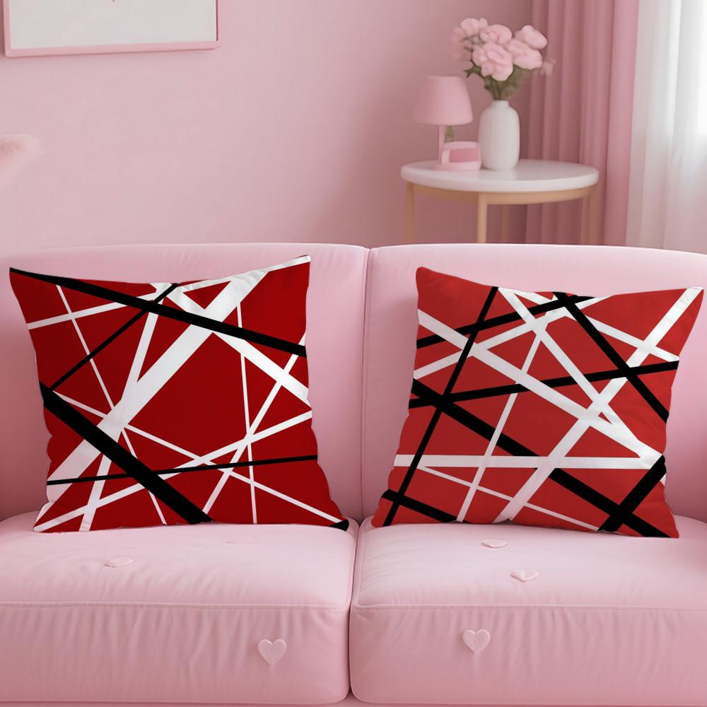 Cool Band V-Van HalenS Cushion Cover Comfortable Reversible Pillow Cover Ideal for Car Sofa Bedroom & Beyond