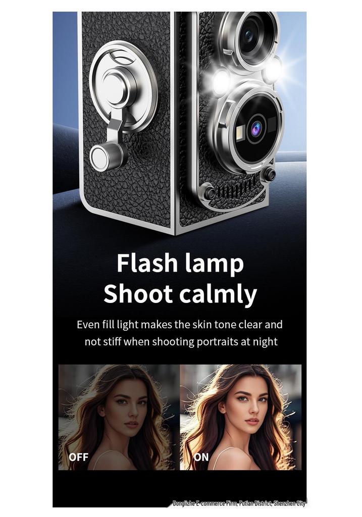 Retro Twin-Lens Mini Digital Camera HD - Portable Student Travel Pendant
