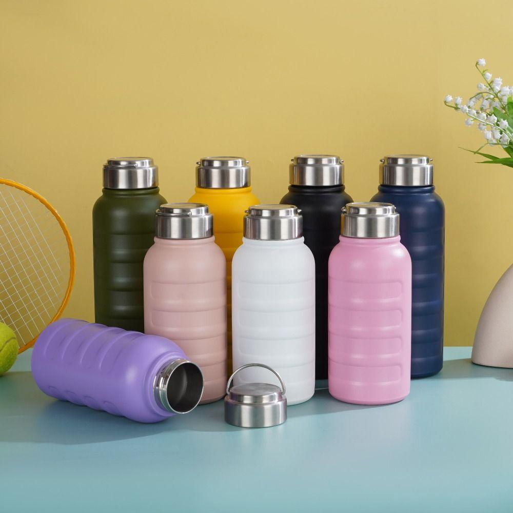 Double Wall Thermos Water Bottles Leakproof Design Insulated Water Bottle  Fitness Sports
