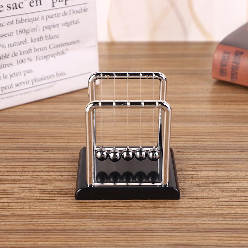 Newtons Cradle Balance Balls Science Pendulum Science Physics Gadget Desktop Fidgeting Toys For  And Stress Adults Kids