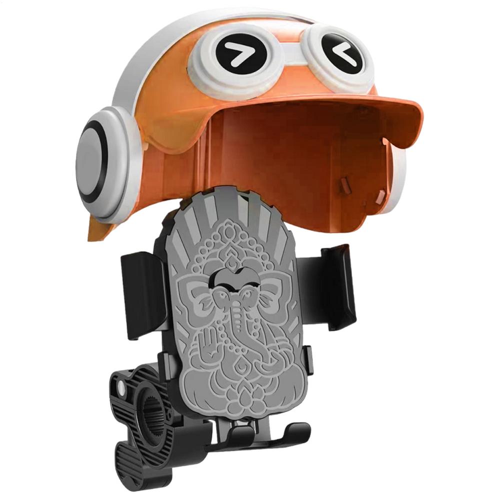 Phone Holder With Sun Shade For Bike Sunshade Phone Holder With Helmet Cycling Equipment Supplies For Travel Navigation Calling