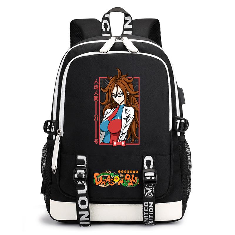 Anime Dragon Ball Backpack for School Casual Daypack for Kids Teenagers Students Boys Girls Everyday Use