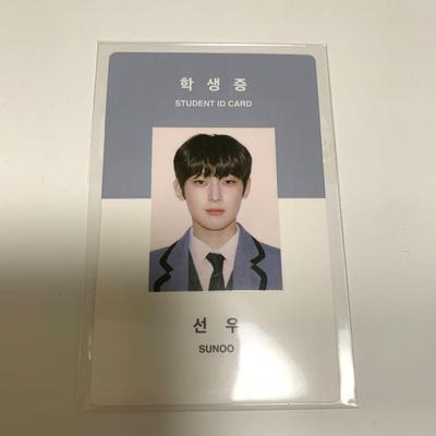[USED] ENHYPEN Seagull 2021 Student ID Random Trading Card Sunwoo