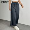 JPNTKY Women's Fashion Casual Solid Color Print Pants & Capris