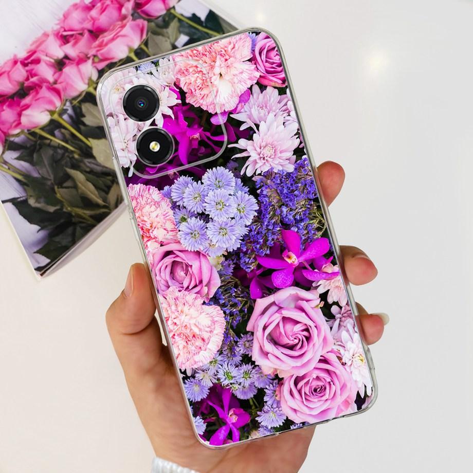 For Honor X5 Plus Case Fashion Colorful Girly Cover Case For HonorX5 Plus Soft Silicone Fundas Phone Case For Honor X5Plus Coque