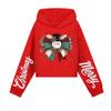 Kids Casual Fashion American Flag Printed Long Sleeve Hooded Sweatshirt