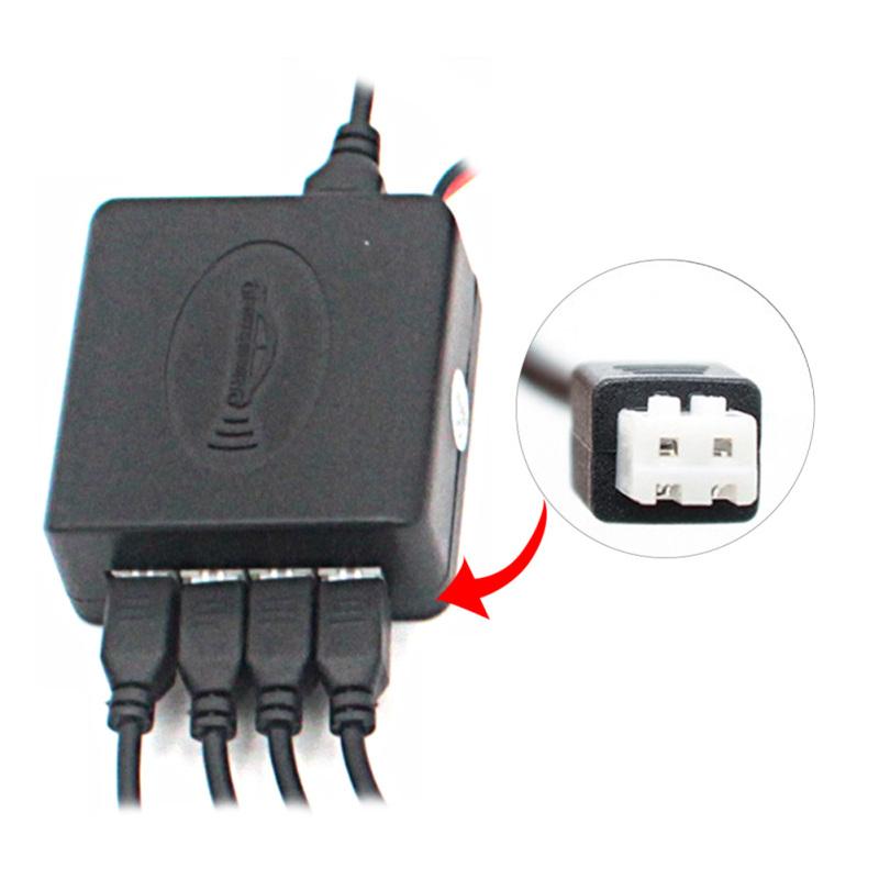 Car Parking Sensor Set Lcd Display 4 Probe 80db Buzzer Alarm Backup Reversing Radar Monitor Detector