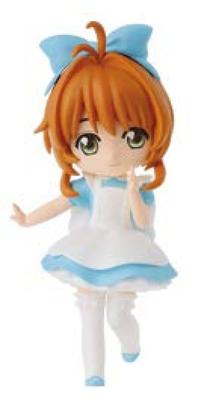 Figuras Coleccionables de Cardcaptor Sakura para Niñas1 Sakura Kinomoto (Disfraz de Alicia)