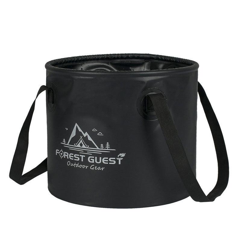 Portable Telescopic PVC Water Storage Bucket for Camping & Fishing