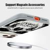 Human Skull Printed Magnetic Phone Case For iPhone 17 Pro Max 16 15 14 13 Pro Max For Magsafe Wireless Charge Hard PC Back Cover