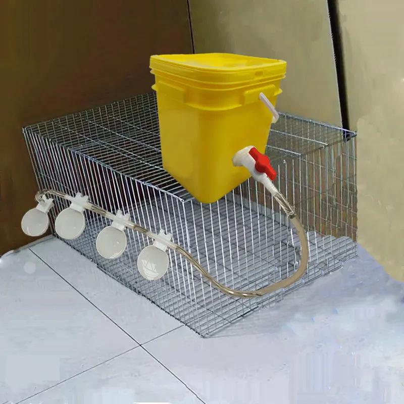 Automatická napáječka pro kuřata, holuby, ptáky a křepelky - Krmítko pro domácí zvířata s funkcí automatického zastavení