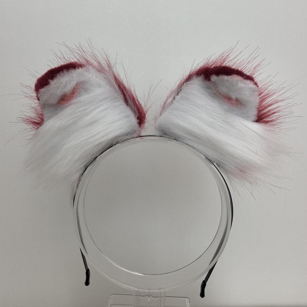 Handmade Folded Ear Dog Headband for Cosplay & Comic-Con