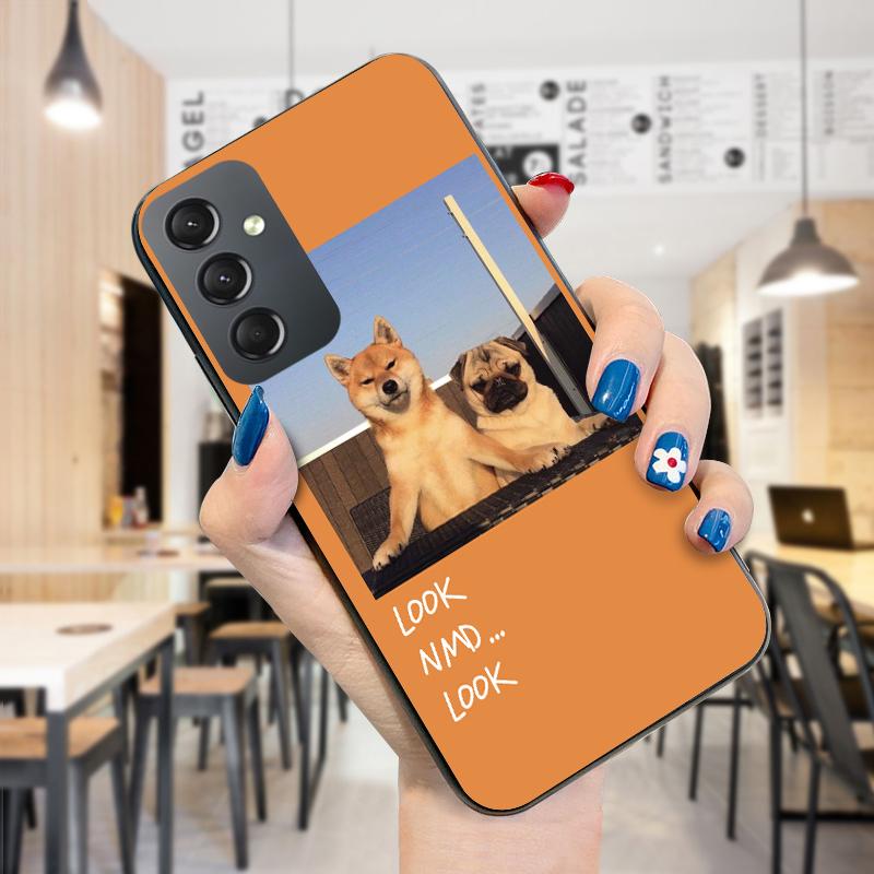 Painted Pattern Phone Case Shockproof Soft Silicone TPU Protective Phone Casing for Samsung Cover