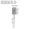 Stainless Steel Stainless Steel Pedicure Drill Bit  Practical Salon & Household Foot Care Accessory