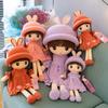 Flower Angel Bunny Eared Plush Doll With Soft Short Pile Fabric For Bedside Sleep Companion Gift For Girls
