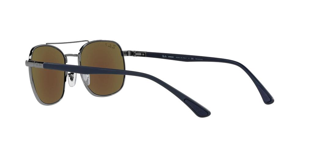 Sunglasses 0RB3670CH Grey Mirror Blue Size 54 Ray-Ban Men's Gunmetal/Polar Lens,