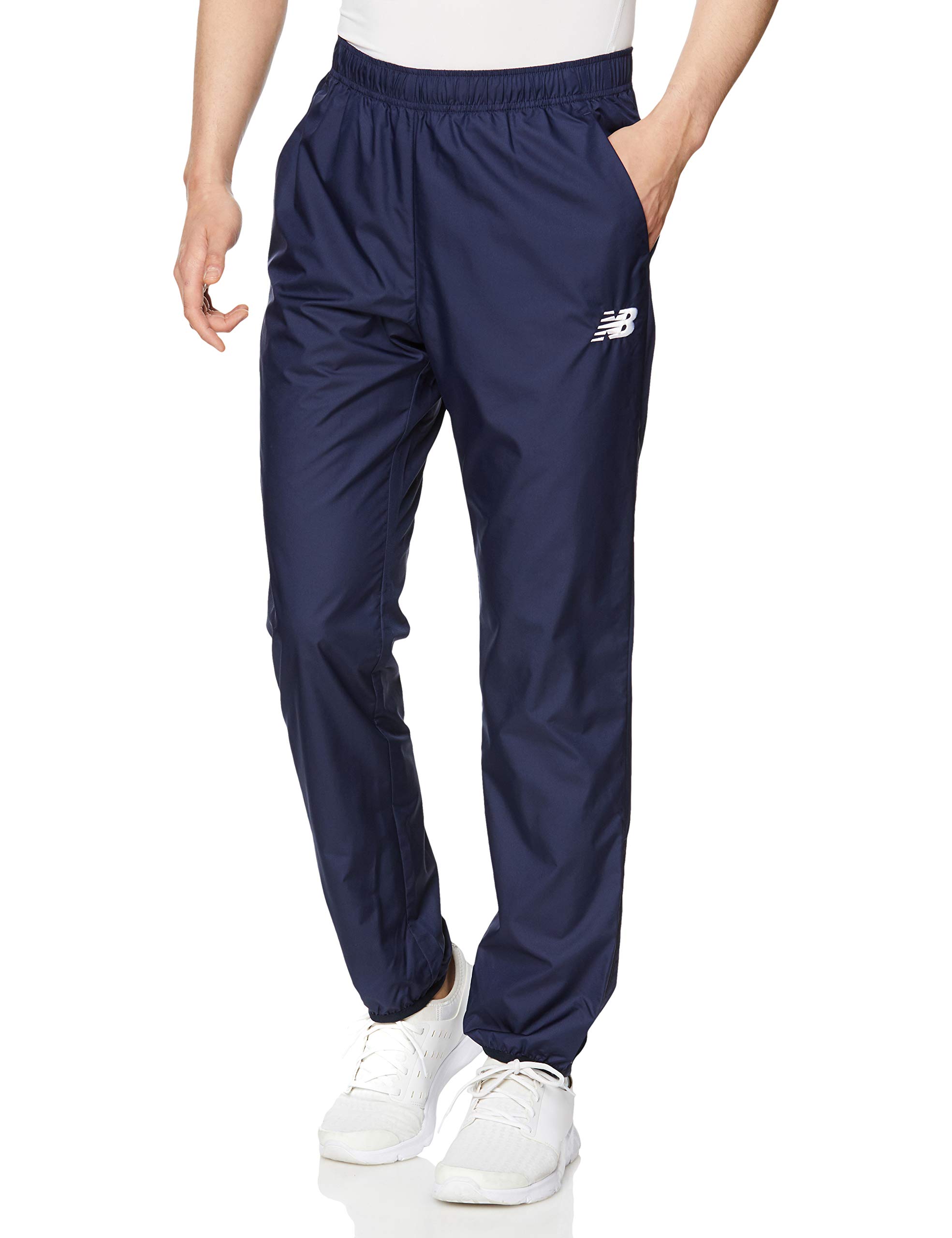 

[New Balance] 8560 Pants Piste Pants Men s NV (Navy) Japan S (Equivalent to Japanese size S)