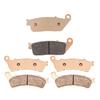 Motorcycle Sintered Metal Front and Rear Brake Pads for Honda Street NT700 NT 700V Deauville 2006-2007-2012 DN-01 DN01