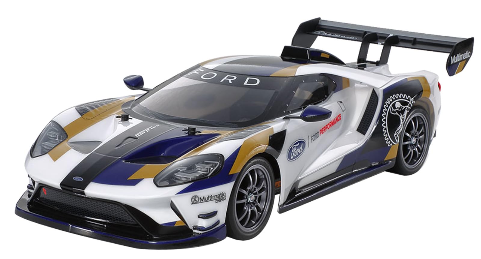 

Серия радиоуправляемых электромобилей Tamiya 689 2020 Ford GT MK II 58689 1/10 R/C Нет. (Шасси ТТ-02)