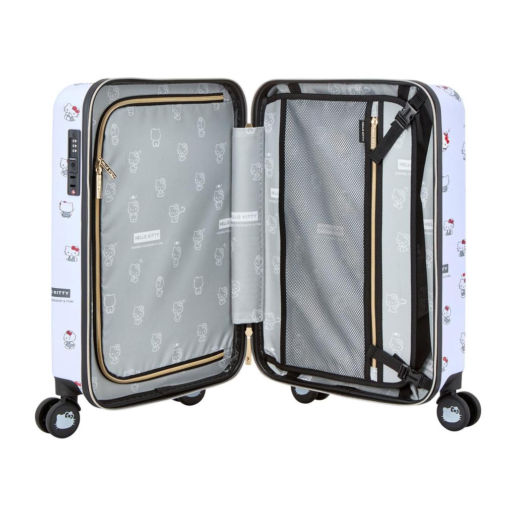 small with cup Sanrio White Heart [Sifre] Carry-on suitcase, size, holder, characters, SA14.