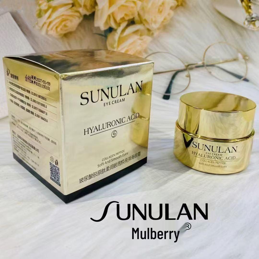 

Sangfulan Collagen & Hyaluronic Eye Cream: Smoothes, Brightens, Hydrates, and Reduces Fine Lines for a Youthful Look.