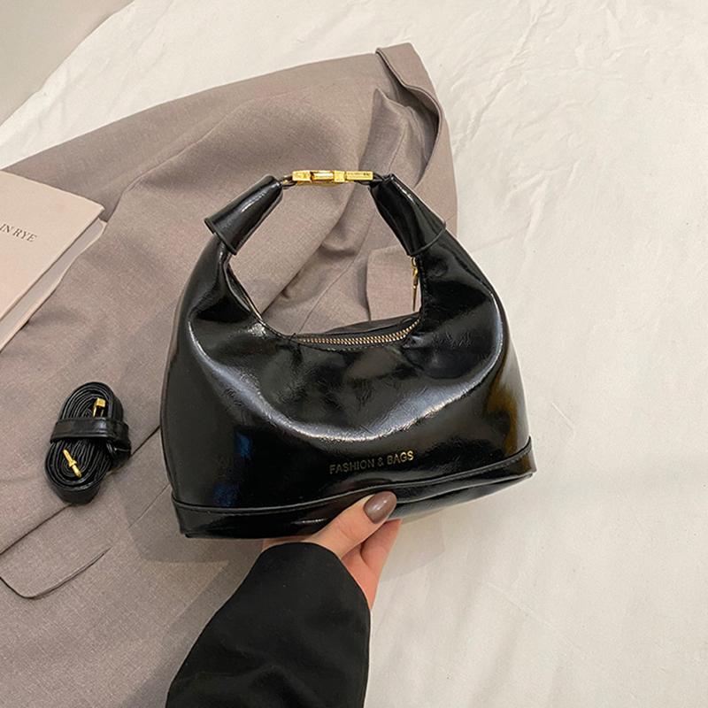 

Yogodlns Crossbody Shoulder Bag for Women Lightweight Hobo Purse with Adjustable Strap Trendy Handbag for Daily Use, Work, Travel 21x9.5x20cm чёрный