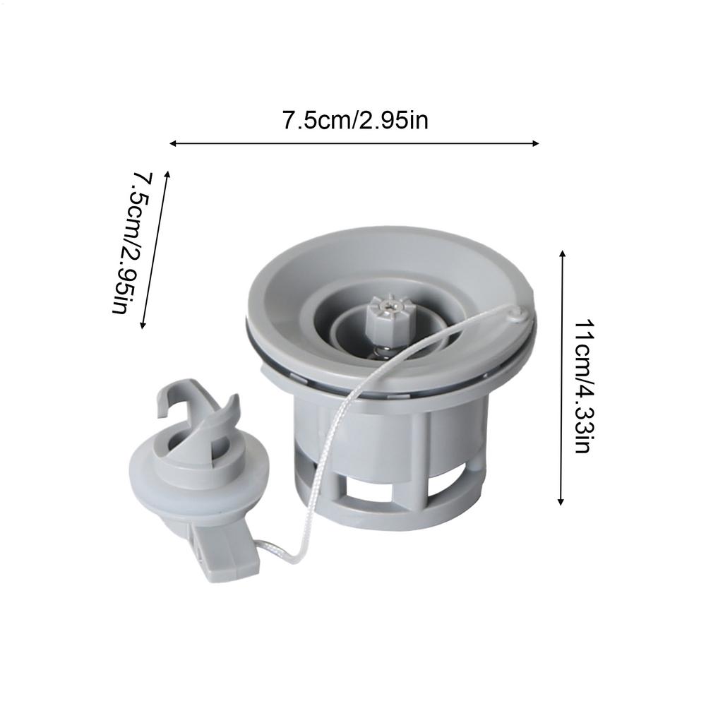 

1Pc Air Valve For Multiple Inflatable Models Inflation Screw Caps Air Valve 8-Hole Leak-proof Plug Canoe Kayak Accessories темно-сірий колір