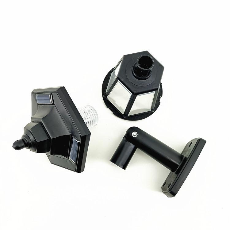 Solar LED Hexagonal Wall Light for Garden and Villa Decoration