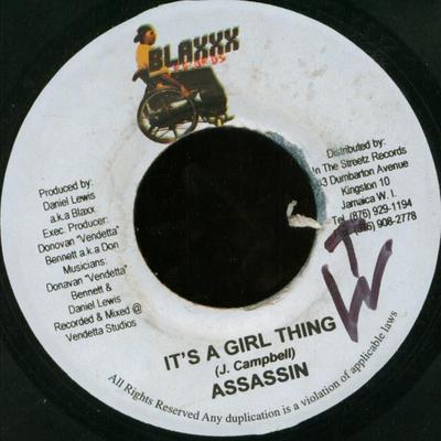 7palcová deska ASSASSIN - Its A Girl Thing none Blaxxx Records 2003 Jamajka Reggae, Ska & Dub Použitá