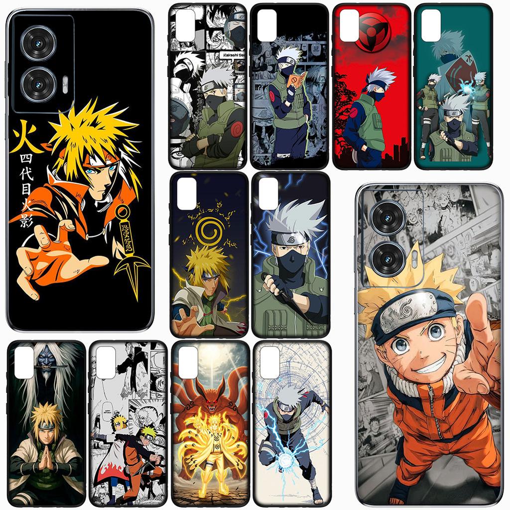 for Motorola Moto G86 G57 G67 G24 G15 G54 Power G13 G14 G34 G35 G45 G60 G53 G55 G64 G75 G72 Case Namikaze Minato Kakashi Narutos
