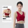 Foreign Trade Integrated Sports Vest Women Outer Wear Versatile Sexy Beauty Back Sling Vest Pilates Breathable Yoga Clothes